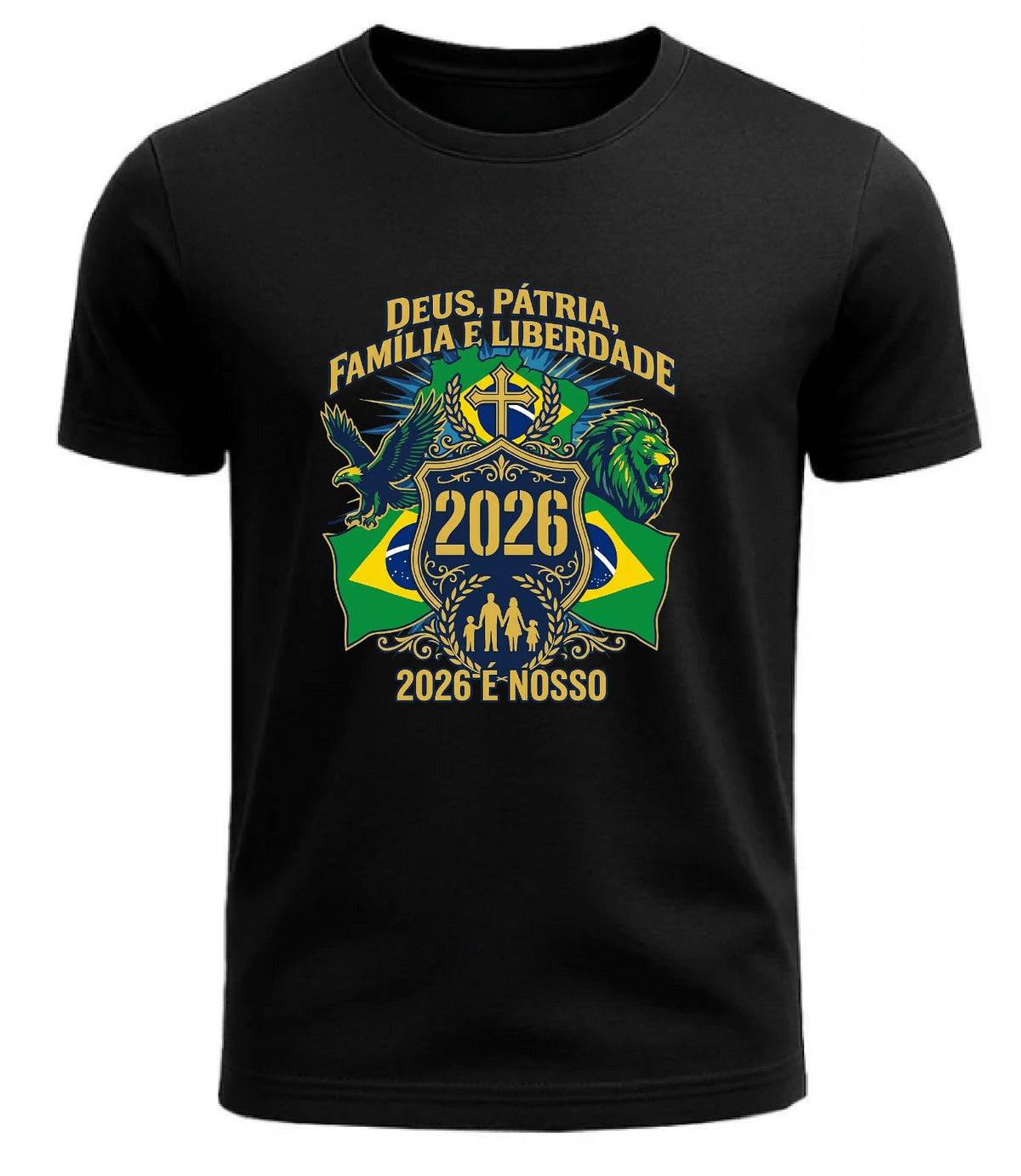 Camiseta Brasão da Liberdade 2026