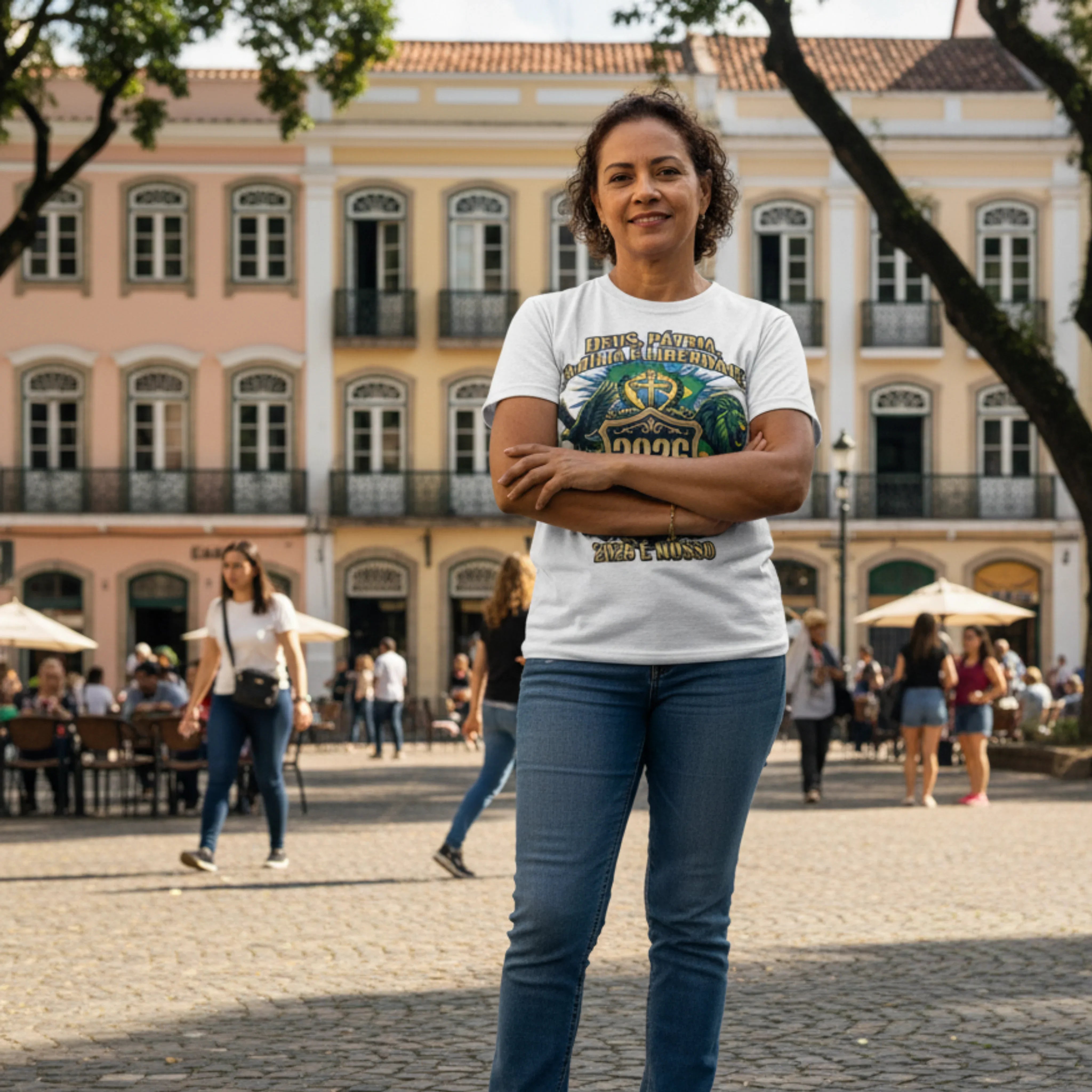 Camiseta Brasão da Liberdade 2026