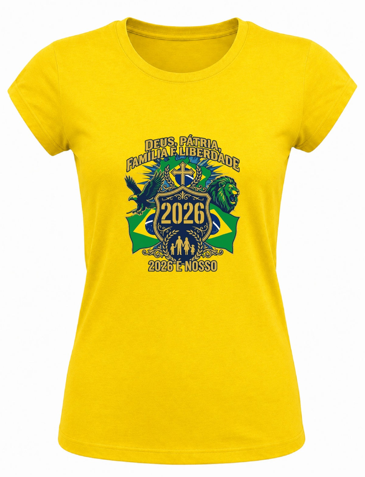 Camiseta Brasão da Liberdade 2026