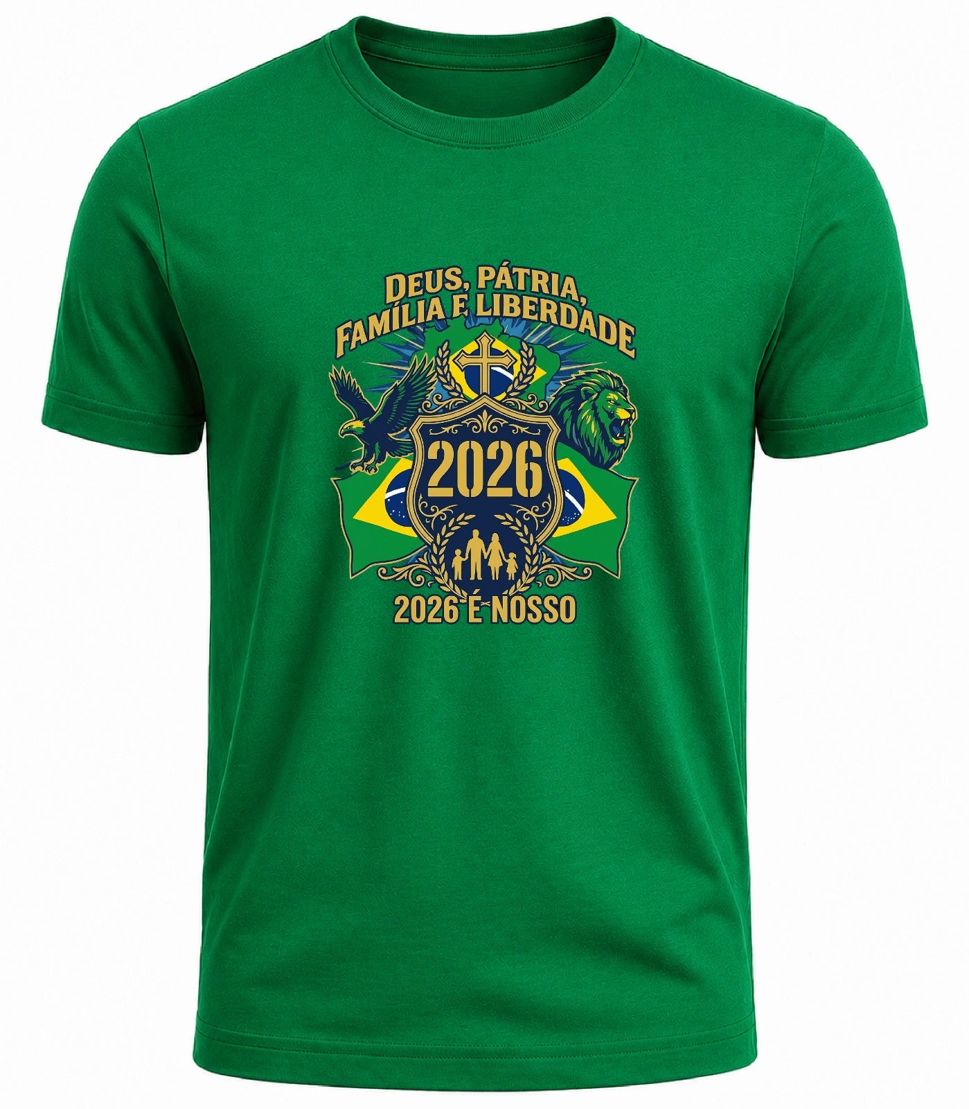 Camiseta Brasão da Liberdade 2026