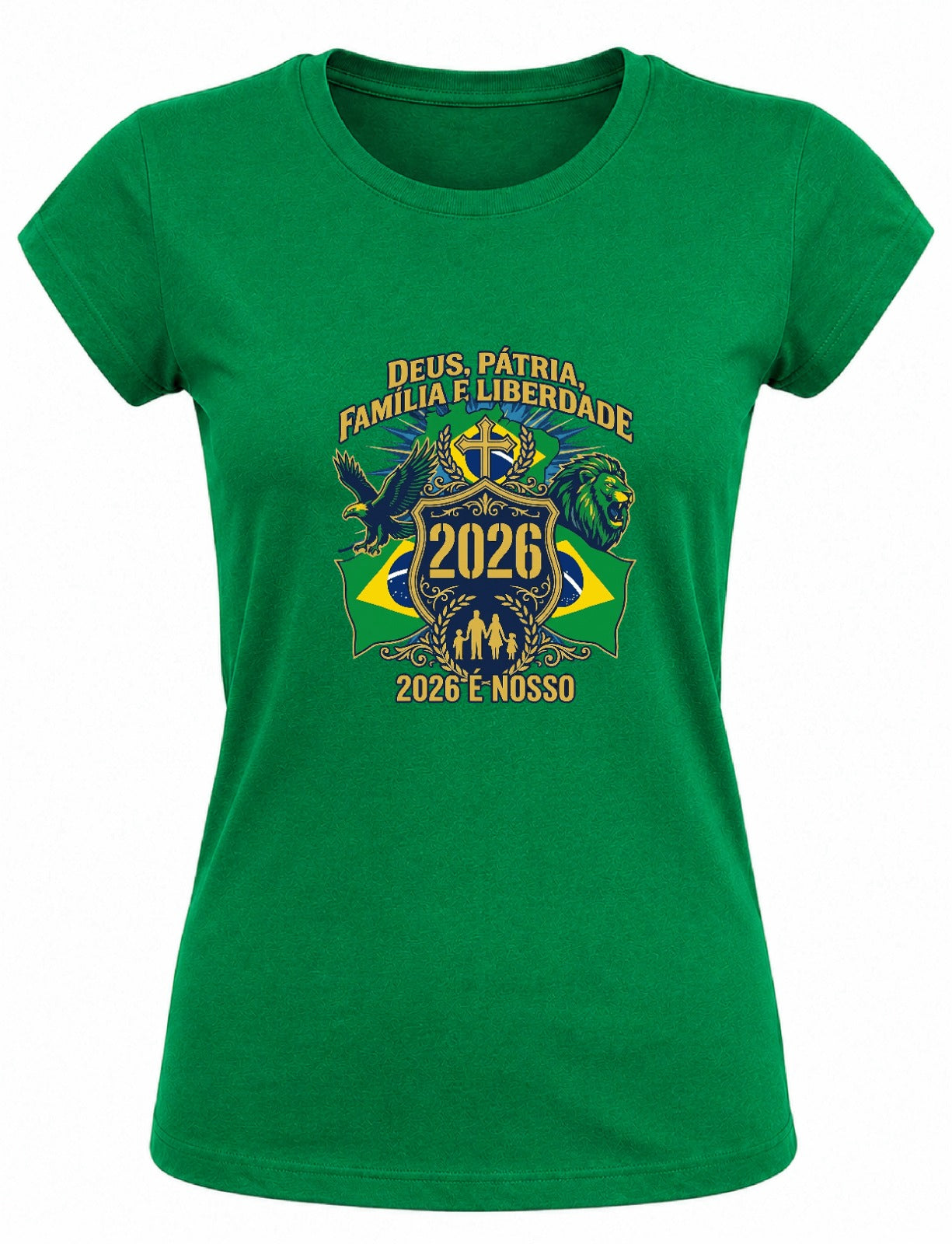 Camiseta Brasão da Liberdade 2026