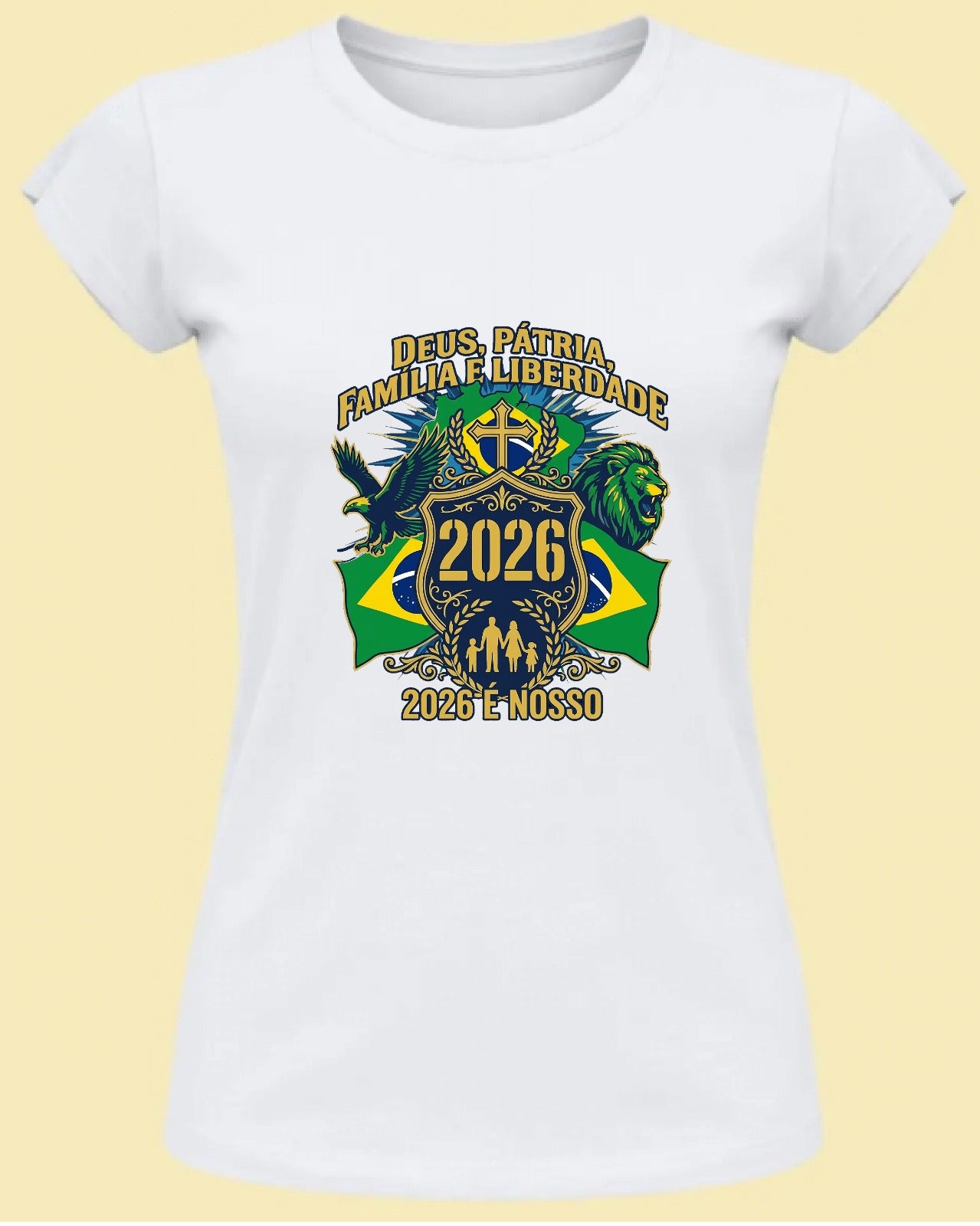 Camiseta Brasão da Liberdade 2026