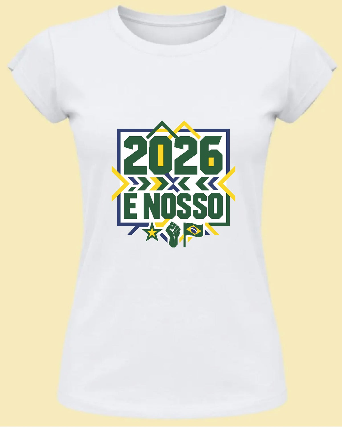 Camiseta 2026 é nosso