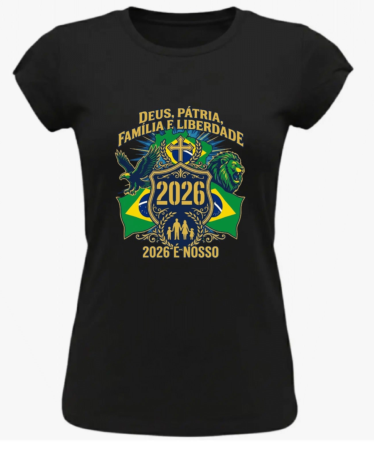 Camiseta Brasão da Liberdade 2026