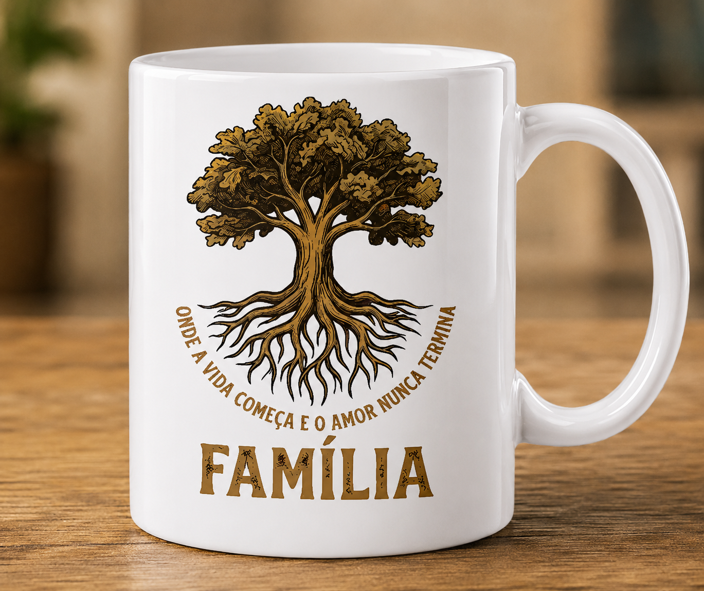CANECA ARVORE FAMÍLIA