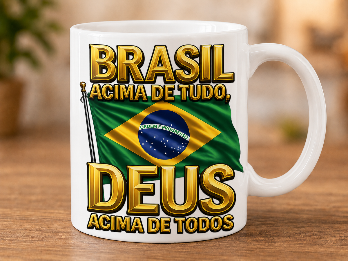 CANECA DEUS ACIMA DE TUDO
