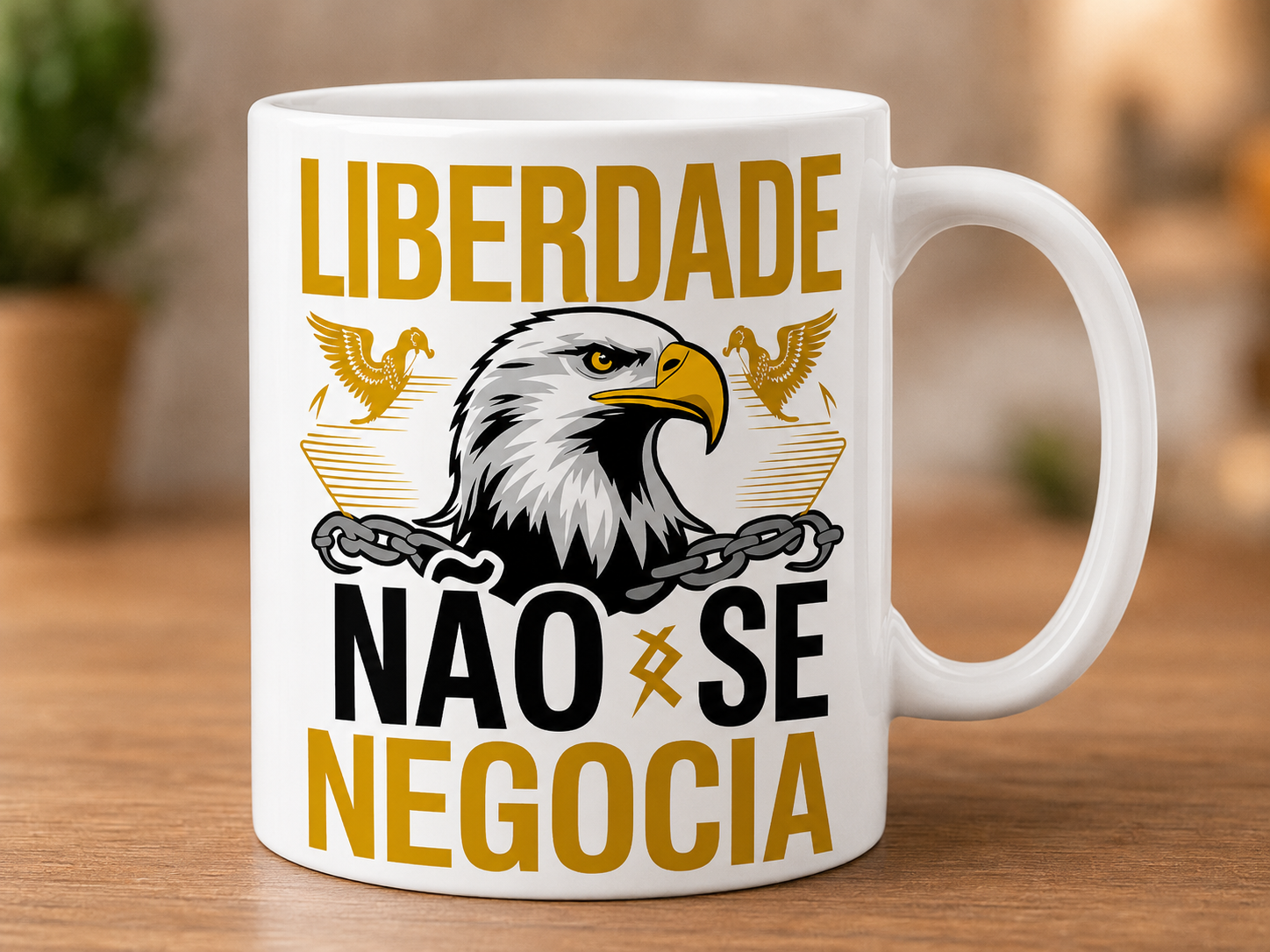 CANECA LIBERDADE NÃO SE NEGOCIA
