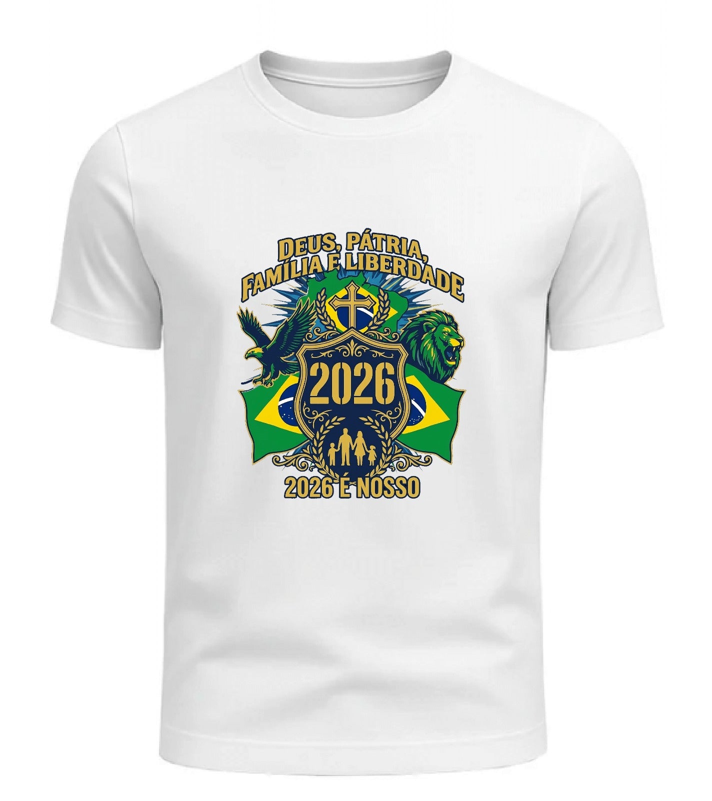 Camiseta Brasão da Liberdade 2026