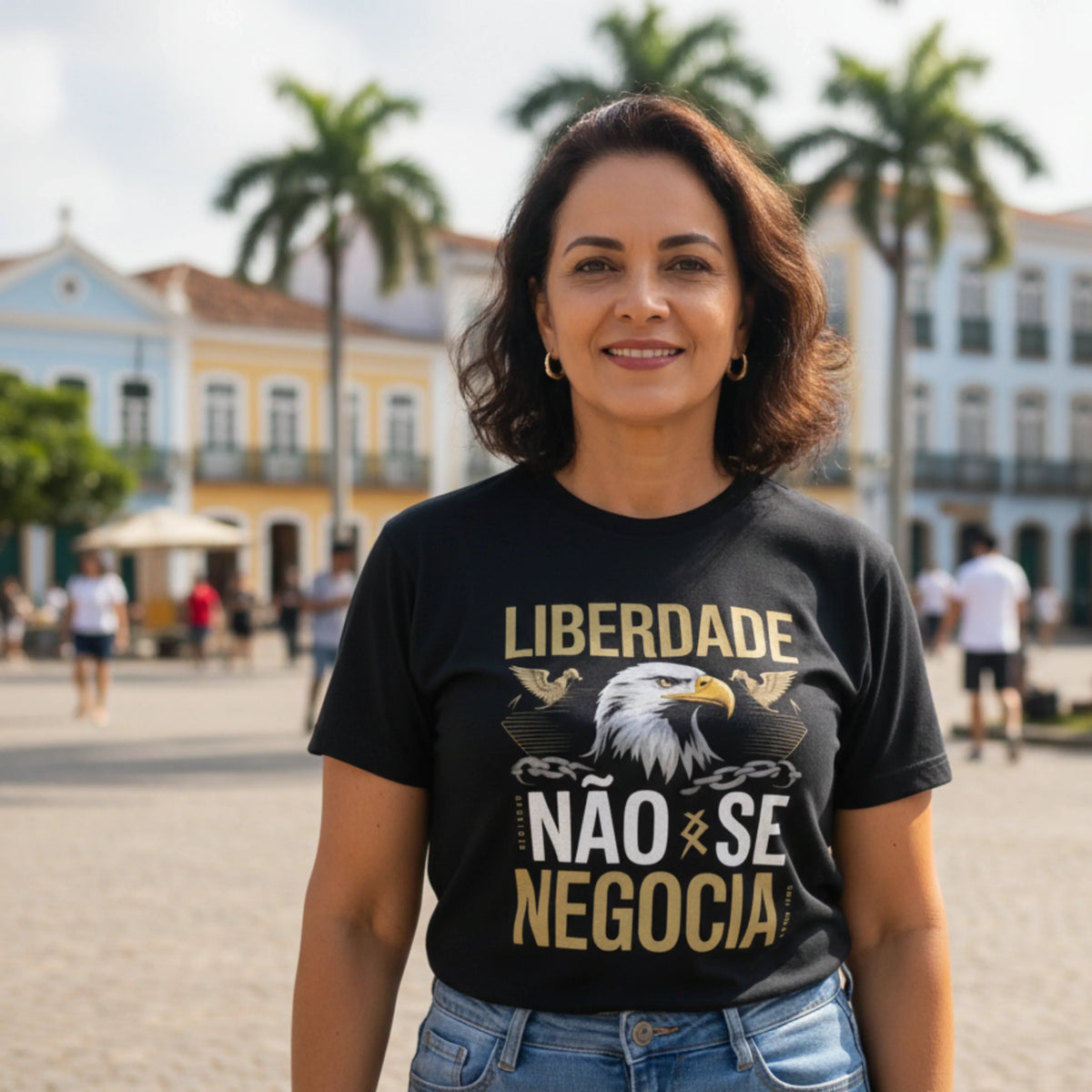 Camiseta Liberdade Não Se Negocia