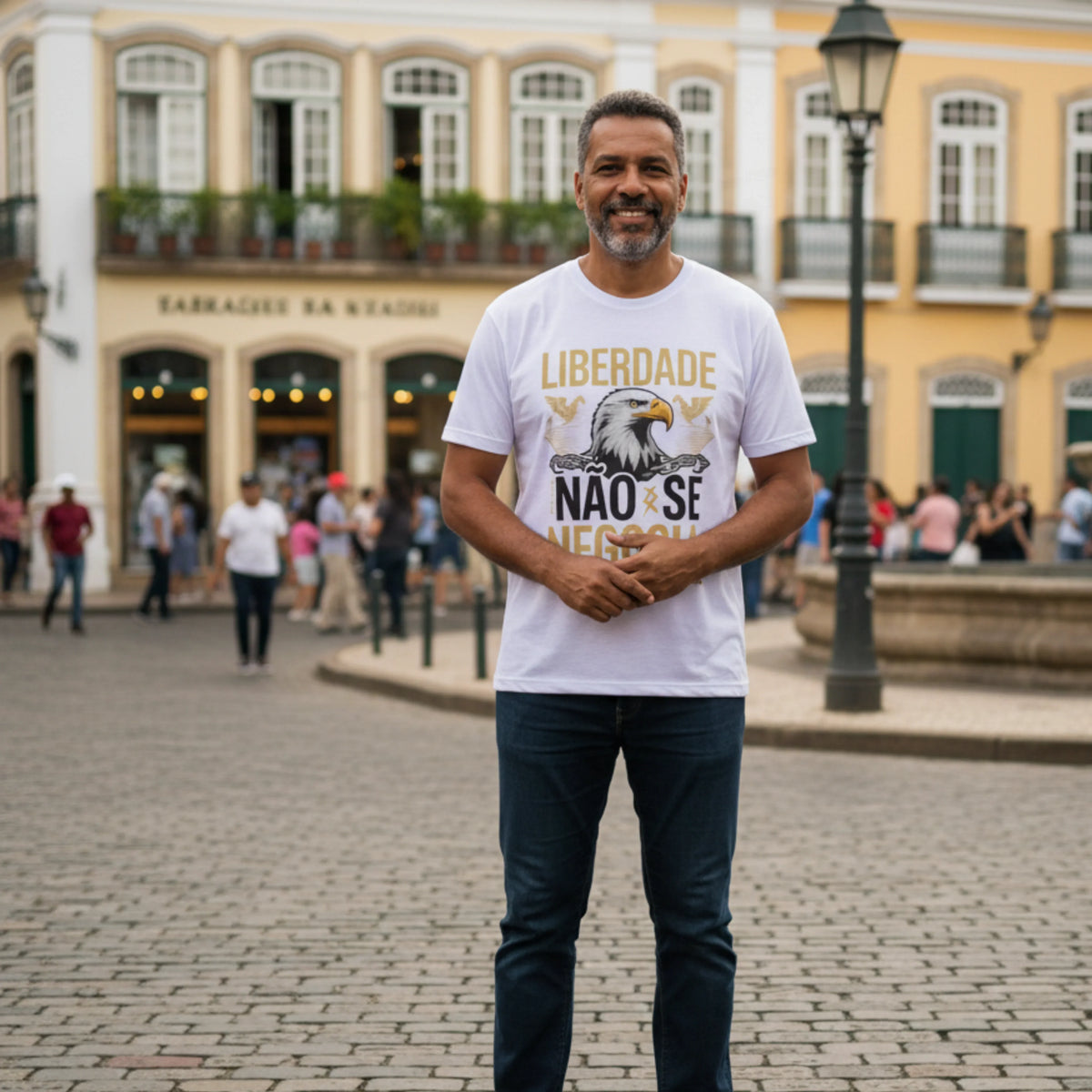 Camiseta Liberdade Não Se Negocia