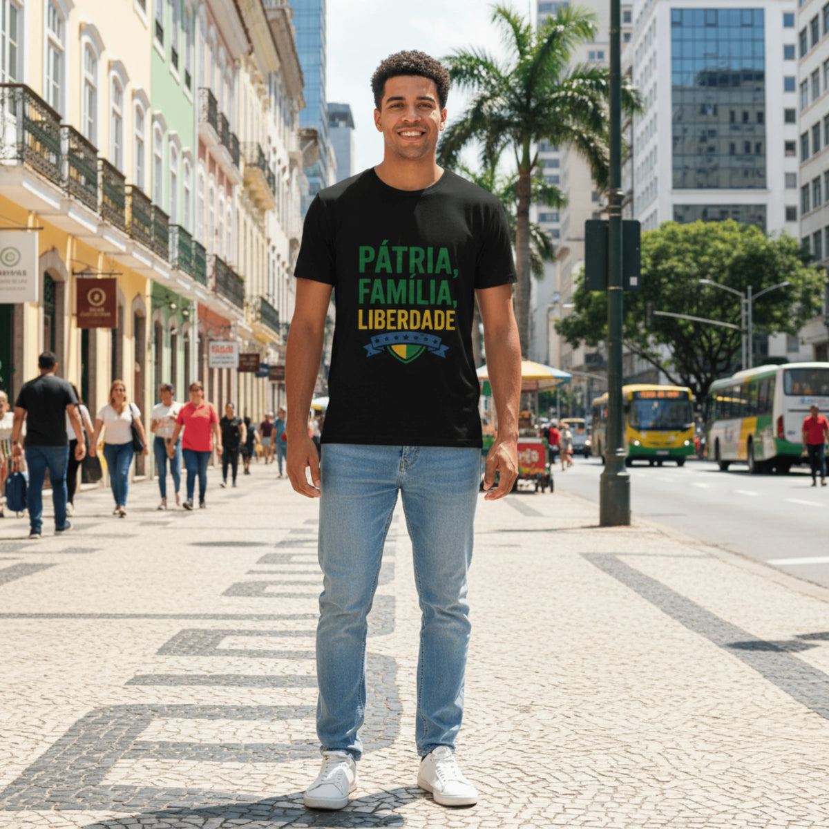 Camiseta Pátria, Família e Liberdade