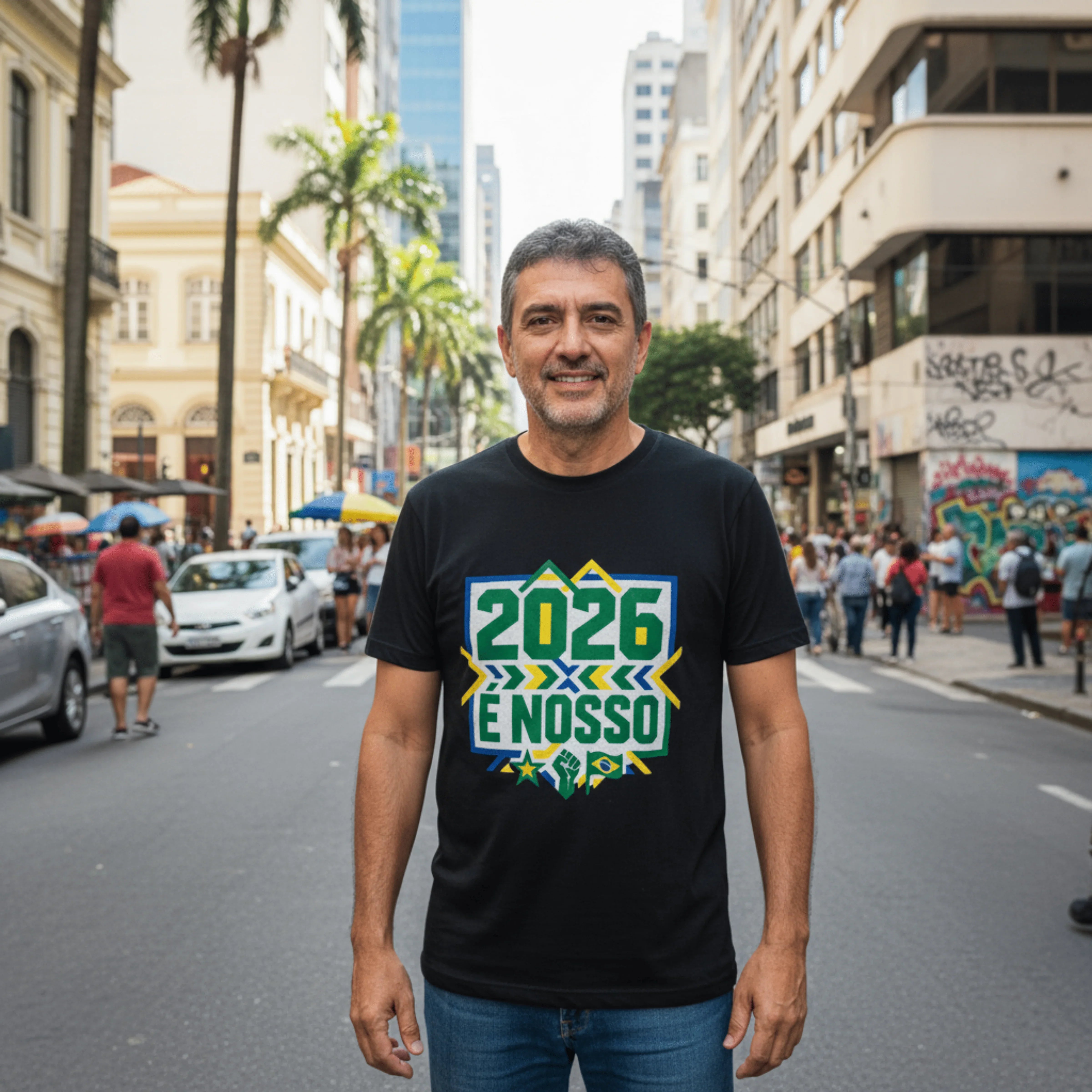 Camiseta 2026 é nosso