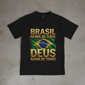 Camiseta Deus acima de tudo