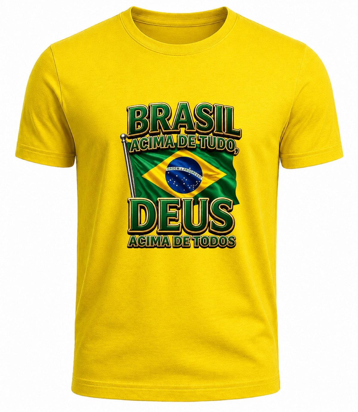 Camiseta Deus acima de todos