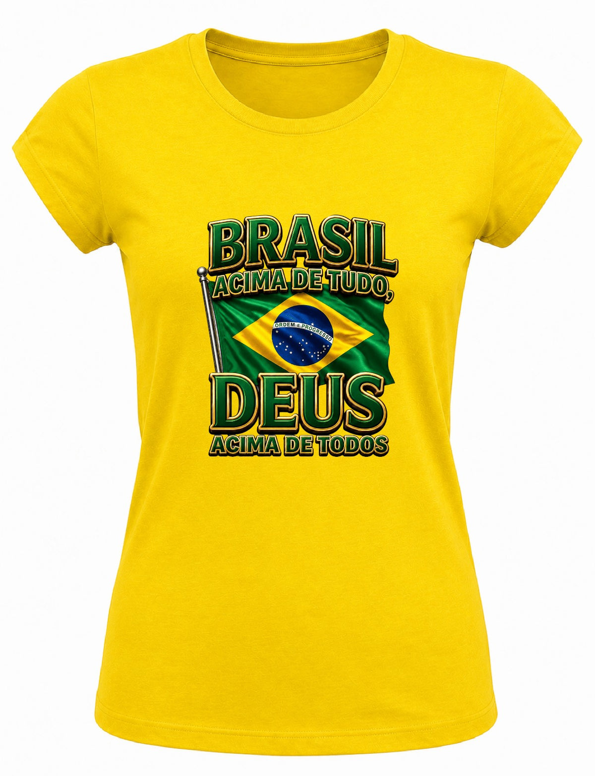 Camiseta Deus acima de todos