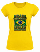 Camiseta Deus acima de tudo