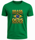 Camiseta Deus acima de tudo