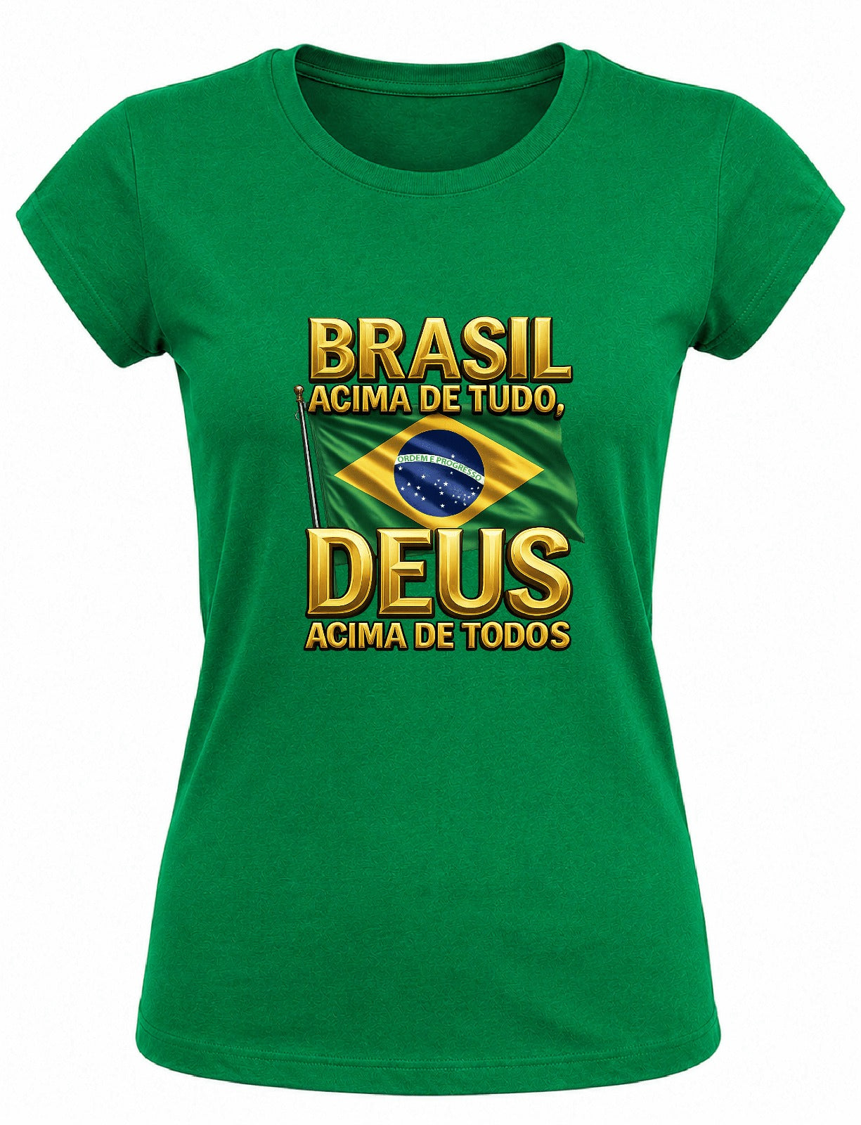 Camiseta Deus acima de todos