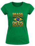 Camiseta Deus acima de tudo