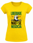 Camiseta Liberdade Não Se Negocia