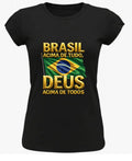 Camiseta Deus acima de tudo