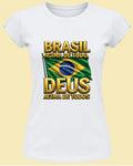 Camiseta Deus acima de tudo