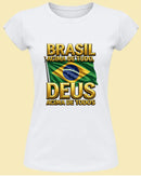 Camiseta Deus acima de tudo