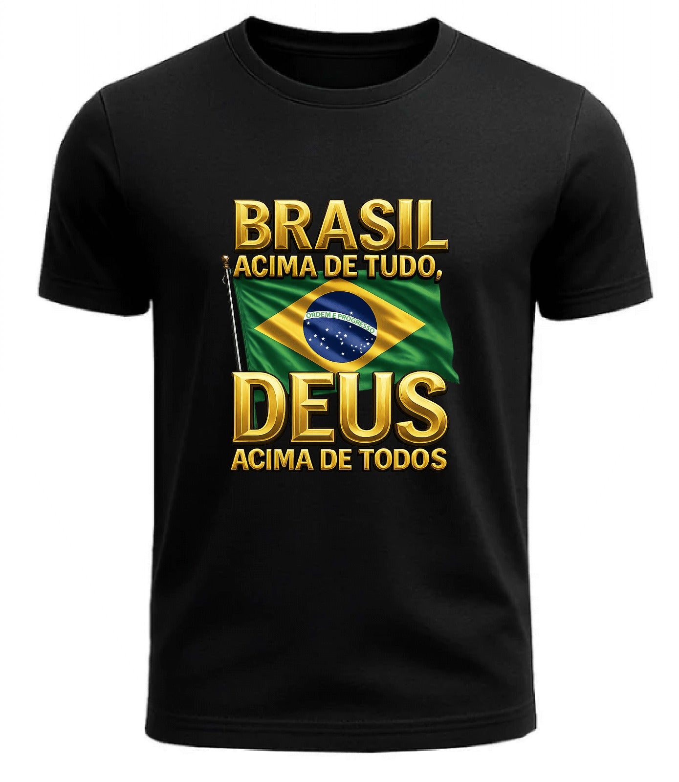 Camiseta Deus acima de todos